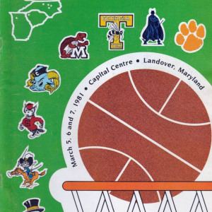1981 ACC Men's Basketball Tournament program