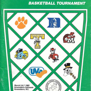 1982 ACC Men's Basketball Tournament program