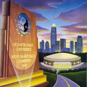 1992 ACC Men's Basketball Tournament program