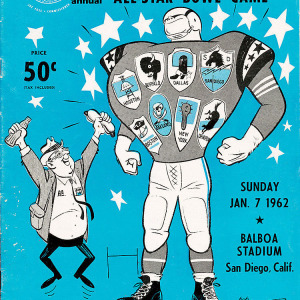 1962 AFL All-Star Game program