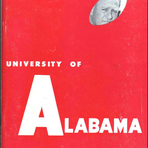 College Football Media Guide: Alabama Crimson Tide (1956)