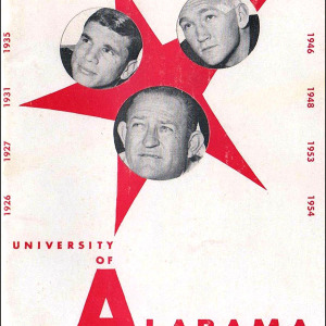 College Football Media Guide: Alabama Crimson Tide (1957)