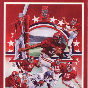 College Football Media Guide: Alabama Crimson Tide (1982)