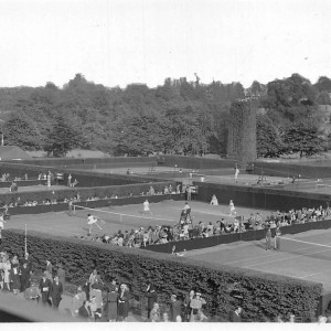 All England Lawn Tennis and Croquet Club postcard