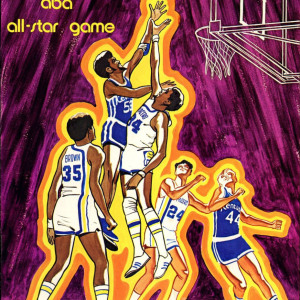 1972 American Basketball Association (ABA) All-Star Game program