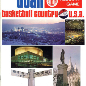 1973 American Basketball Association (ABA) All-Star Game program