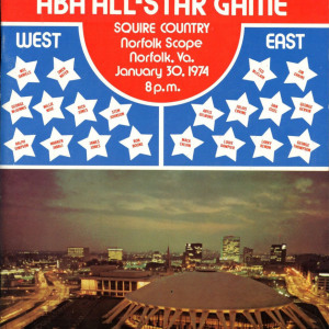 1974 American Basketball Association (ABA) All-Star Game program