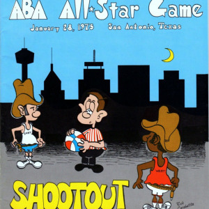 1975 American Basketball Association (ABA) All-Star Game program