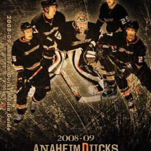 2008-09 Anaheim Ducks media guide