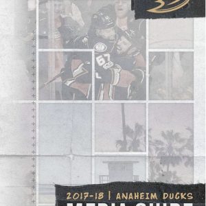 2017-18 Anaheim Ducks media guide