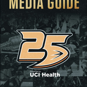 2018-19 Anaheim Ducks media guide