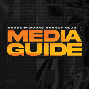 2022-23 Anaheim Ducks media guide