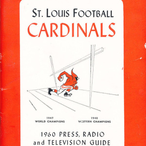 1960 St. Louis Cardinals (NFL) media guide