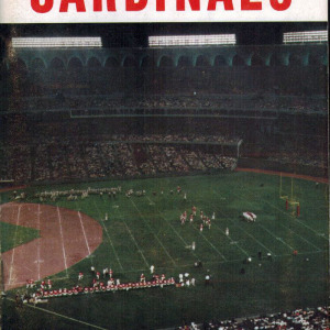 1966 St. Louis Cardinals (NFL) media guide