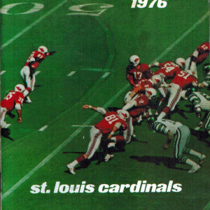 St. Louis Cardinals (NFL) 1976 media guide
