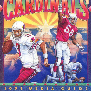 1991 Phoenix Cardinals media guide