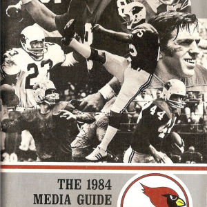 1984 St. Louis Cardinals (NFL) media guide