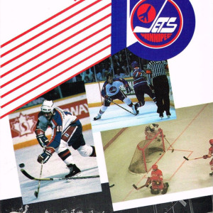 1986-87 Winnipeg Jets yearbook