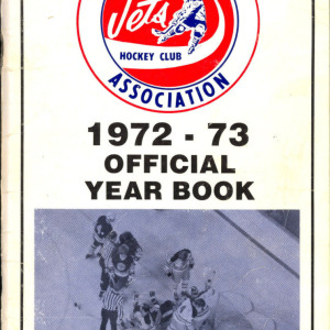 1972-73 Winnipeg Jets media guide