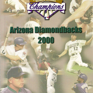 2000 Arizona Diamondbacks media guide