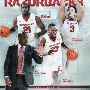 2016-17 Arkansas Razorbacks men's basketball yearbook