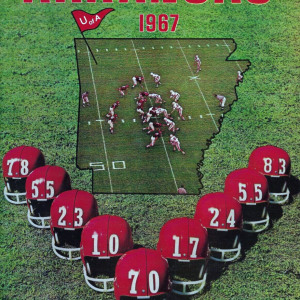 1967 Arkansas Razorbacks football media guide