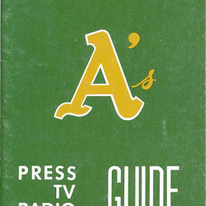 1964 Kansas City Athletics media guide