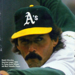 1993 Oakland Athletics media guide