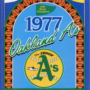 1977 Oakland Athletics yearbook
