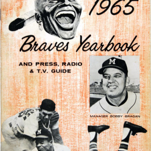 1965 Milwaukee Braves media guide/yearbook