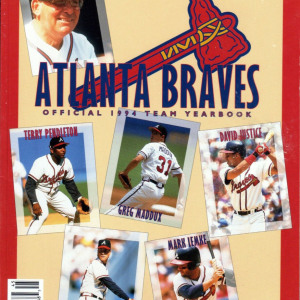 1994 Atlanta Braves yearbook