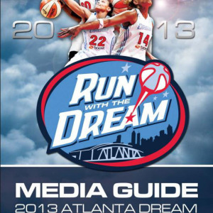 2013 Atlanta Dream media guide