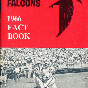 1966 Atlanta Falcons media guide
