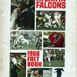 1968 Atlanta Falcons media guide