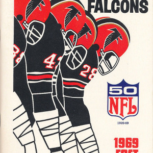 1969 Atlanta Falcons media guide