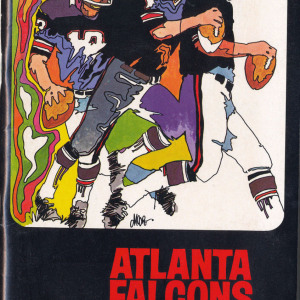 1970 Atlanta Falcons media guide