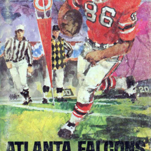 1971 Atlanta Falcons media guide