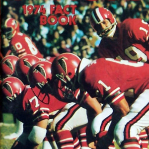 1974 Atlanta Falcons media guide