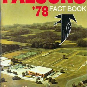 1978 Atlanta Falcons media guide
