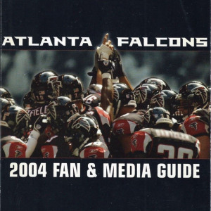 2004 Atlanta Falcons media guide