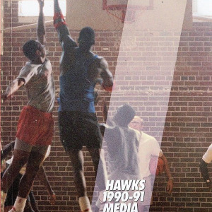 1990-91 Atlanta Hawks media guide