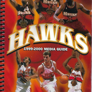 1999-2000 Atlanta Hawks media guide