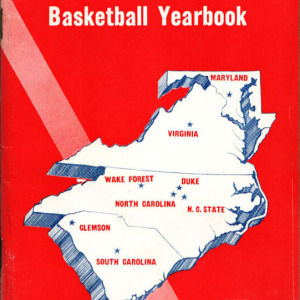 1956-57 Atlantic Coast Conference men's basketball media guide/yearbook