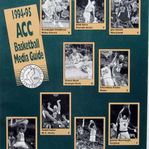 1994-95 Atlantic Coast Conference men's basketball media guide/yearbook