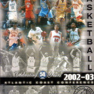 2002-03 Atlantic Coast Conference men's basketball media guide/yearbook