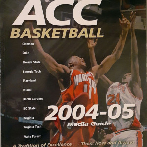 2004-05 Atlantic Coast Conference men's basketball media guide/yearbook