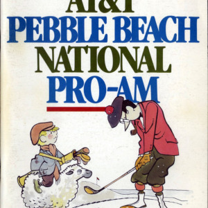 1986 AT&T Pebble Beach National Pro-Am program