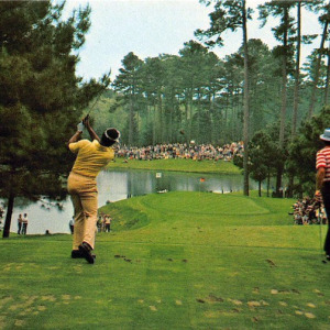 Augusta National Golf Club postcard