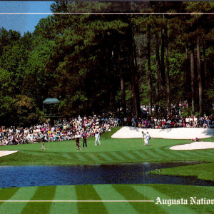 Augusta National Golf Club postcard