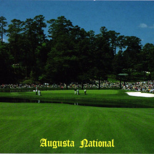 Augusta National Golf Club postcard